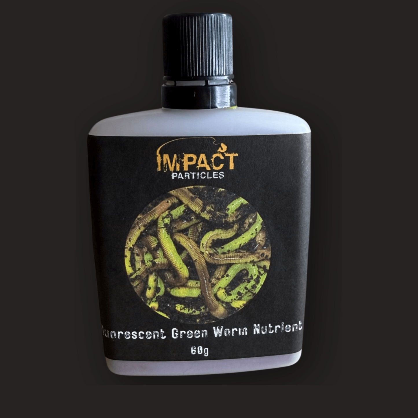 Fluorescent Green Worm Nutrient - Impact Particles