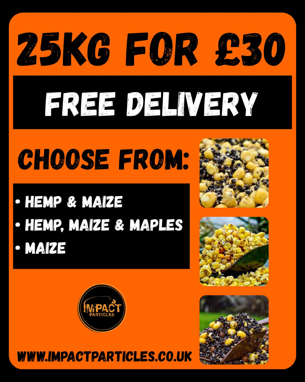 25KG for £30 FREE DELIVERY
